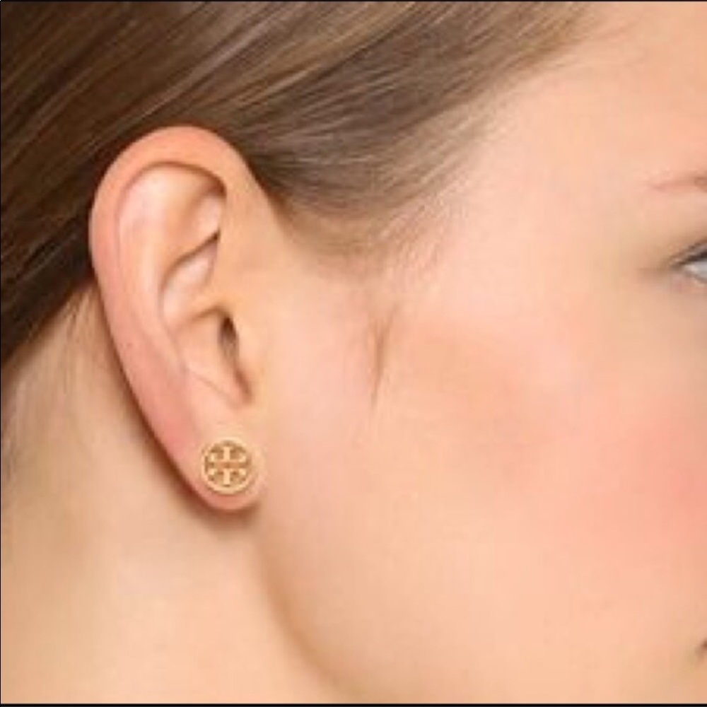 Tory Burch circle stud earrings - Picture 2 of 4